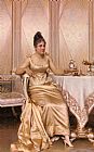 Frederic Soulacroix Afternoon Tea painting